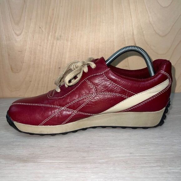Wanted Shoe Speed Red/Tan Leather Women's 9.5 - Picture 5 of 10